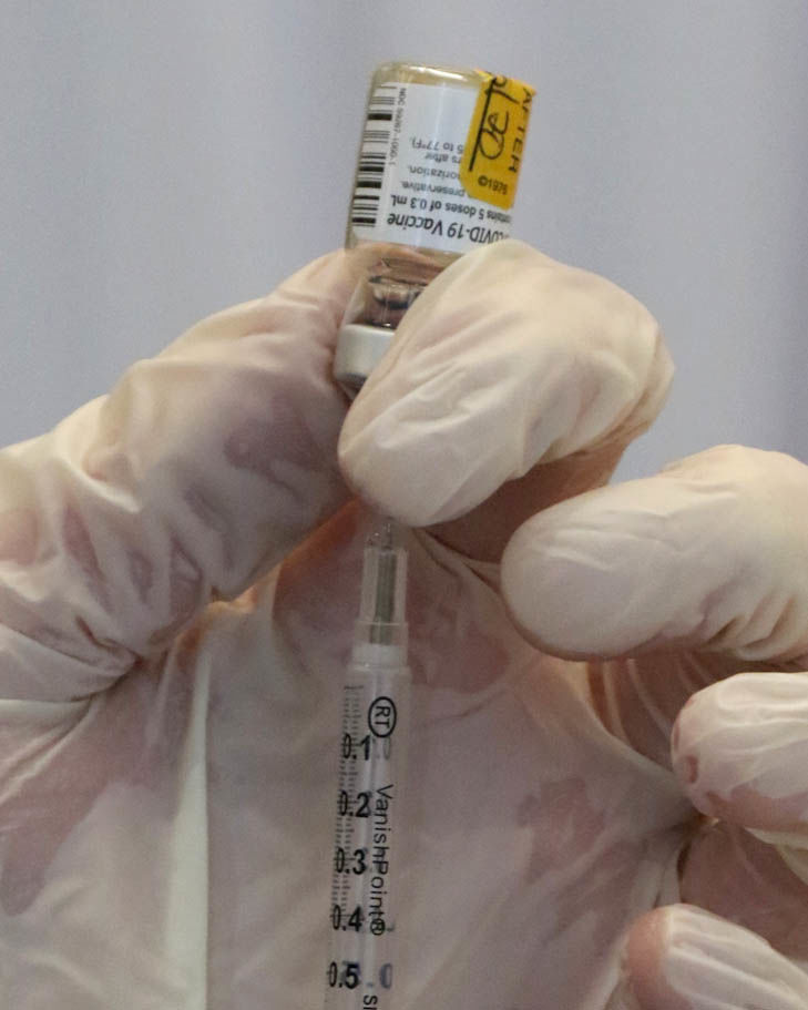Franciscan Health in Michigan, COVID vaccinations